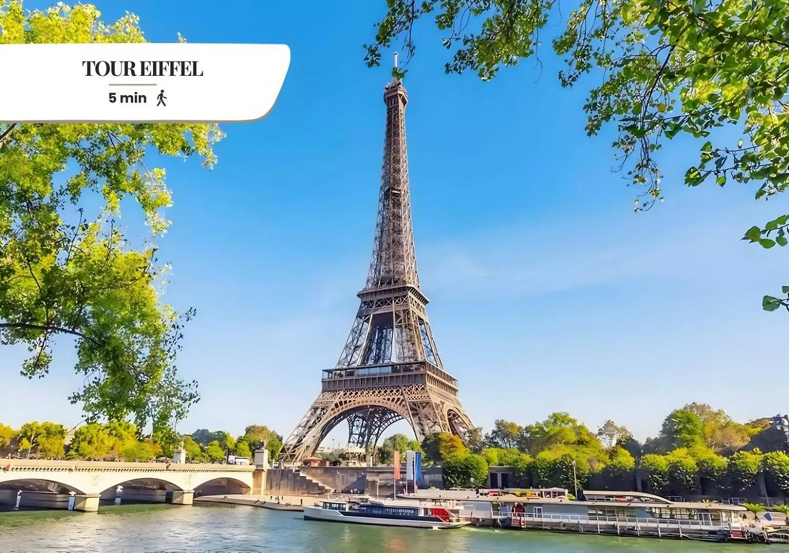 Tbs 325 - Superb Apartment With Eiffel Tower View Parijs